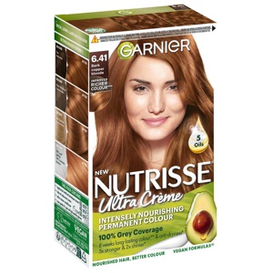 Garnier Nutrisse Ultra Créme 6.41 Dark Copper Blonde produktbilde