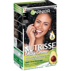 Garnier Nutrisse Ultra Créme Permanent Color 1 Black Produktbild