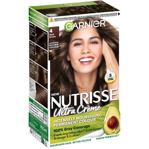 Garnier Nutrisse Ultra Créme Permanent Color 4 Dark Brown Produktbild