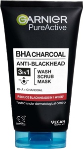 Garnier PureActive BHA Charcoal In1 Anti-Blackhead Cleanser For Impure Skin produktbilde