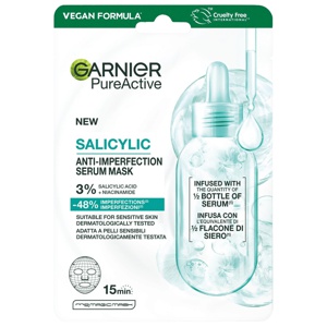 Garnier PureActive Salicylic Anti-Pimple Serum Mask 28g produktbillede