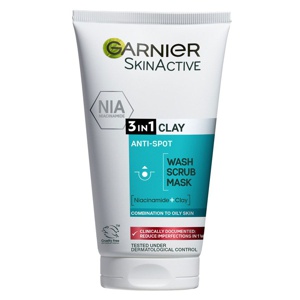 Garnier PureActive Salicylic In1 Anti-Pimple Clay Cleanser For Impure Skin 150 ml produktbilde