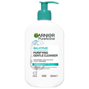 Garnier PureActive Salicylic Purifying Gentle Cleanser 250ml produktbillede