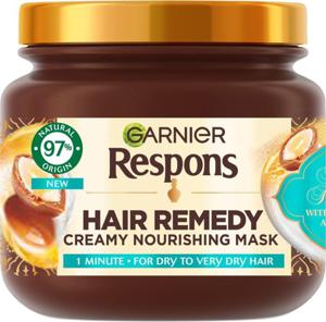 Garnier Respons Argan Richness Hair Remedy Mask 340 ml produkt bild