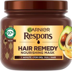 Garnier Respons Avocado Oil & Shea Butter Hair Remedy Mask 340 ml produkt bild
