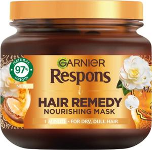 Garnier Respons Marvellous Oils Hair Remedy Mask 340 ml produkt bild