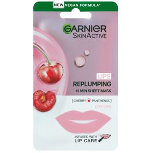 Garnier Lips Replumping 15 min Sheet Mask Cherry 5 g produkt bild