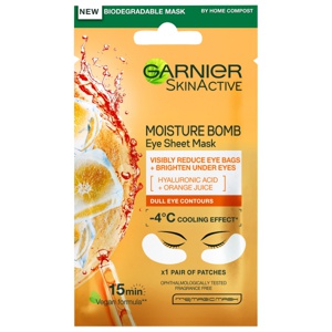 Garnier Skin Active Eye Tissue Mask Orange Juice produkt bild