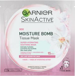 Garnier Skin Active Moisture Bomb Tissue Mask (Pink) produkt bild