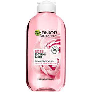 Garnier Skin Active Rose Soothing Toner Dry & Sensitive Skin 200 ml produkt bild