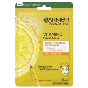 Garnier Skin Active Vitamin C Sheet Mask Super Hydrating + Brightening produkt bild