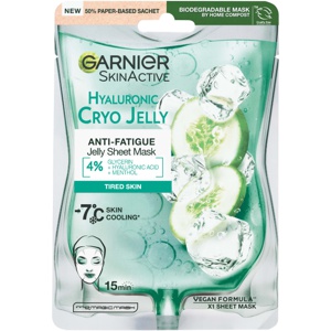 Garnier SkinActive Hyaluronic Cryo Jelly Face Sheet Mask for Tired Skin Produktbild