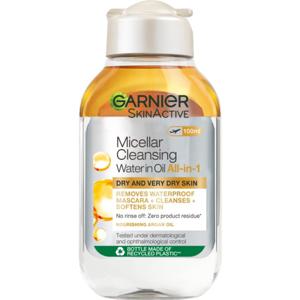 Garnier Skin Active Micellar Cleansing Water in Oil Dry & Very Dry skin 100 ml produkt bild