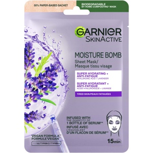Garnier SkinActive Moisture Bomb Super Hydrating & Anti-Fatigue Sheet Mask for Tired Skin Produktbild