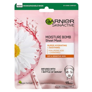 Garnier SkinActive Moisture Bomb Super Hydrating & Soothing Sheet Mask for Sensitive Skin produktbilde