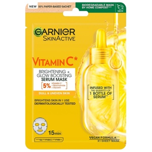 Garnier SkinActive Vitamin C Sheet Mask 28 g produktbillede