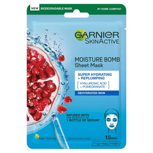 Garnier Moisture Bomb Pomegranate Hydrating Face Sheet Mask product image