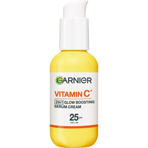 Garnier Vitamin C* 2In1 Glow Boosting Serum Cream SPF25 For Dull Skin 50 ml Produktbild