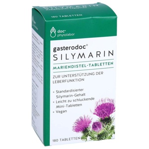 gasterodoc Silymarin Mariendistel Tabletten 180 St Tabletten Produktbild