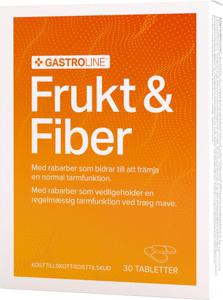 Gastroline Frukt & Fiber 30 tabletter produkt bild