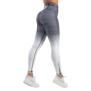 Gavelo GLNCHCK 5 Compression Tights M Black/white produktbillede