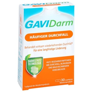 GAVIDARM Häufiger Durchfall Kapseln Produktbild
