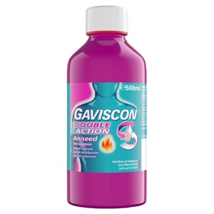 Gaviscon Double Action Liquid Aniseed 500ml product image