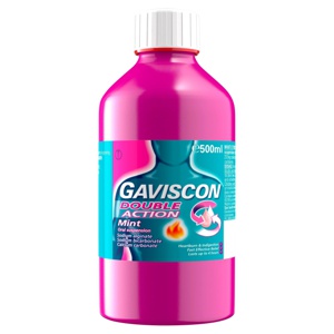 Gaviscon Double Action Liquid Peppermint 500ml product image