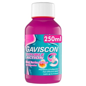 Gaviscon Double Action Mixed Berries 250ml product image