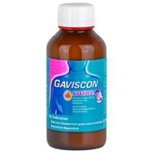 GAVISCON Dual 500mg/213mg/325mg Suspension z.Einn. Produktbild