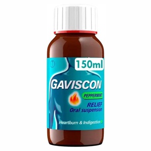 Gaviscon Liquid Peppermint 150ml product image