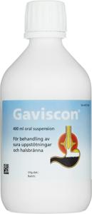 Gaviscon, oral suspension, 400 ml
