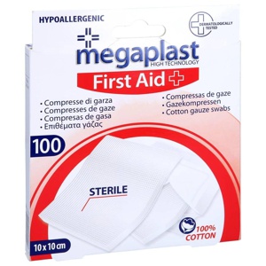 GAZEKOMPRESSEN 10x10 cm steril Produktbild