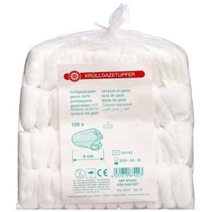 Gazeviskers usterile 100 stk. produktbillede