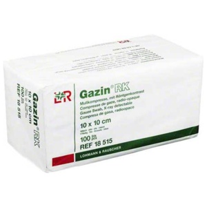 GAZIN Mullkomp.10x10 cm unsteril 16fach RK Produktbild