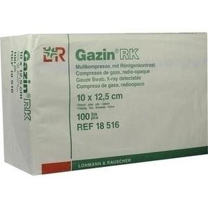 GAZIN Mullkomp.10x12,5 cm unsteril 12fach RK Produktbild