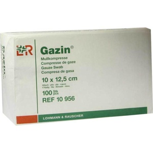 GAZIN Mullkomp.10x12,5 cm unsteril 16fach Op Produktbild