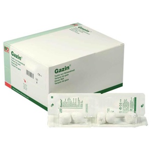 GAZIN Tupfer pflaum.steril 2+3 Schutzr.m.RK Produktbild