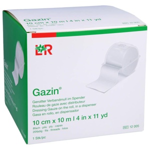 GAZIN Verbandmull 10 cmx10 m 8fach Produktbild