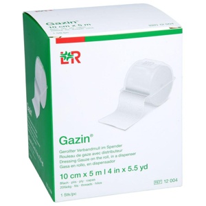 GAZIN Verbandmull 10 cmx5 m 8fach Produktbild