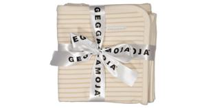 Geggamoja Babyfilt Vit/Beige, 1 st produkt bild