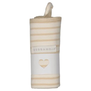 Geggamoja Snuttefilt Bambu Classic Vit / Beige Snuttefilt 1 st produkt bild