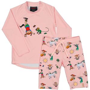 Geggamoja Pippi Långstrump UV-Set Rosa 134/140 produkt bild