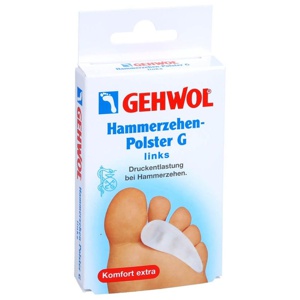 GEHWOL Polymer Gel Hammerzehenpolster G links Produktbild