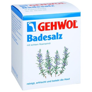 GEHWOL Rosmarin Badesalz Portionsbeutel Produktbild