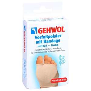 GEHWOL Vorfußpolster mit Bandage links mittel Produktbild