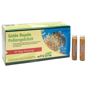 GELEE ROYALE Pollengetränk Trinkampullen Produktbild
