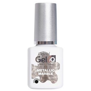 Gel iQ Effect Metallic Marble Silver 5ml produktbillede