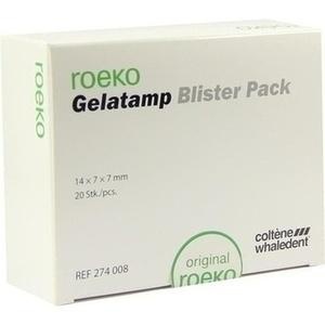 GELATAMP Tampons 7x7x14 mm Blister Pack Produktbild