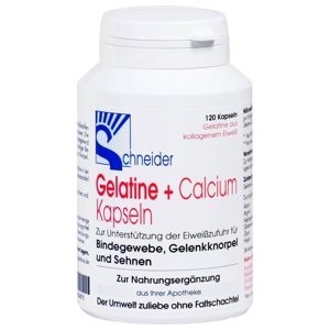 GELATINE+CALCIUM Kapseln Produktbild